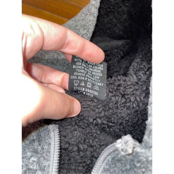 Quad Seven Kids Size Small Grey and Black Jacket - Picture 6 of 6